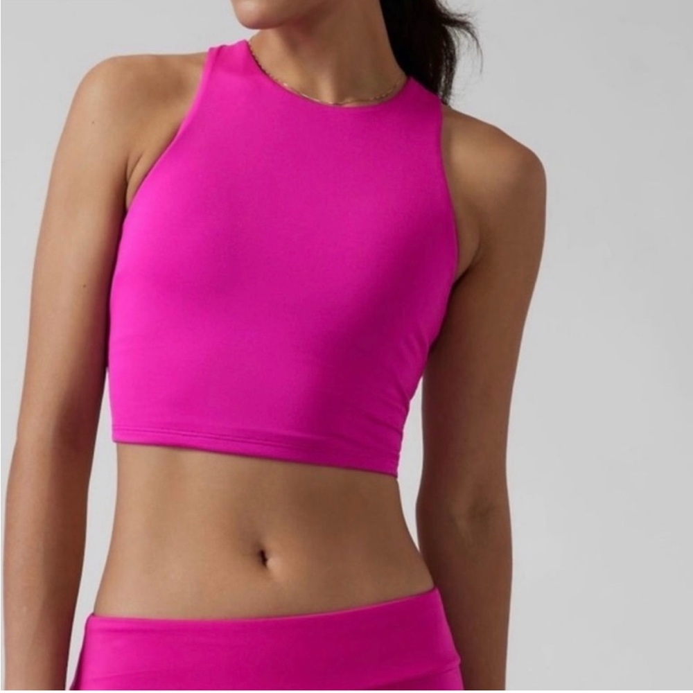 Athleta Conscious Crop Bra Top A-C